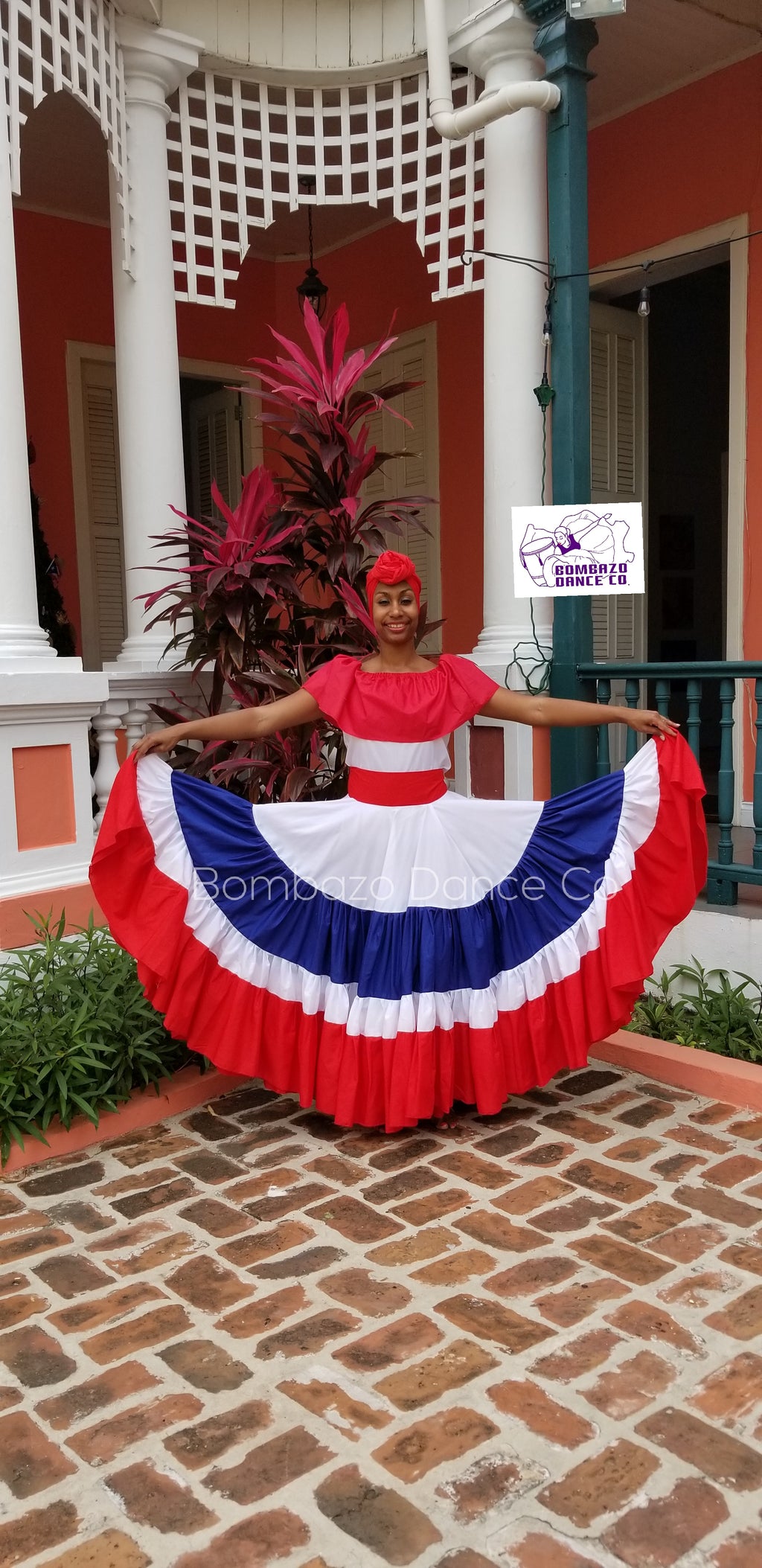 Dominican- Caribbean Dance  Skirt