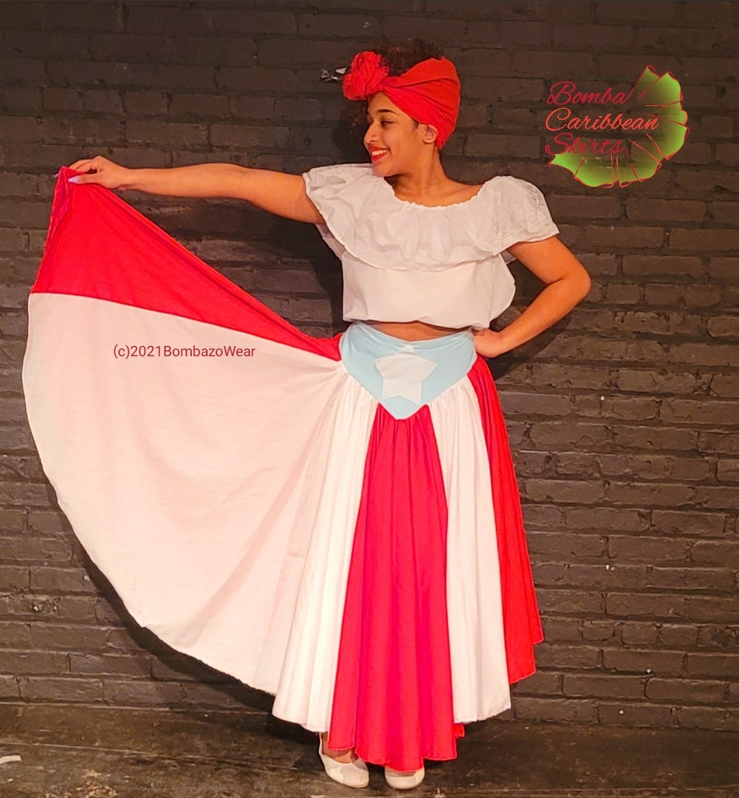 PR Flag Bomba Skirt® (XL/XXL) – Bombazo Wear