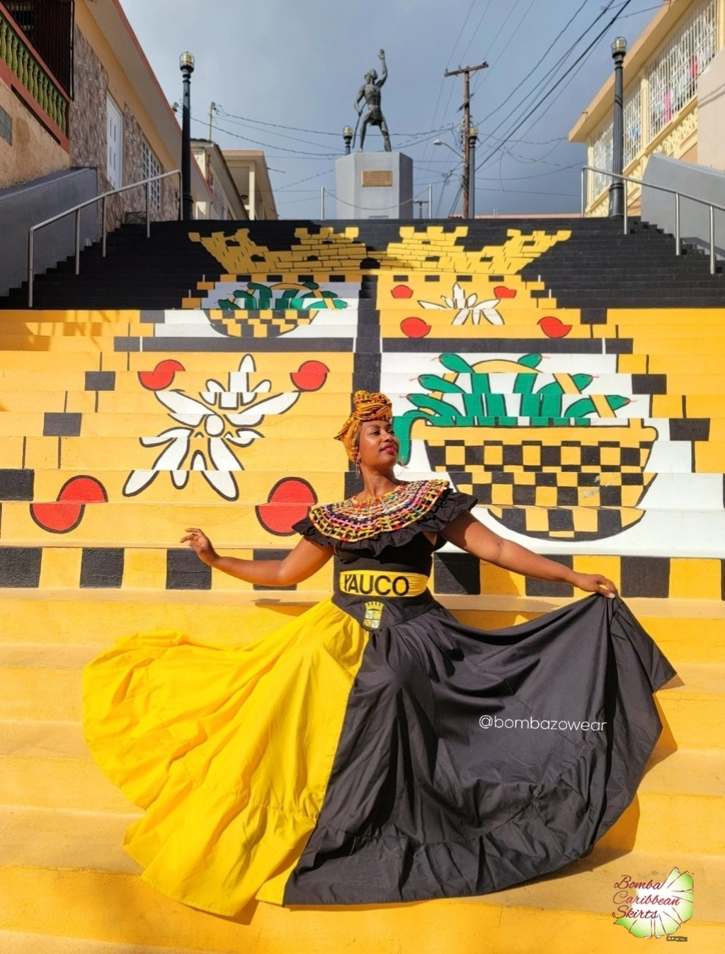 YAUCO BOMBA SKIRT