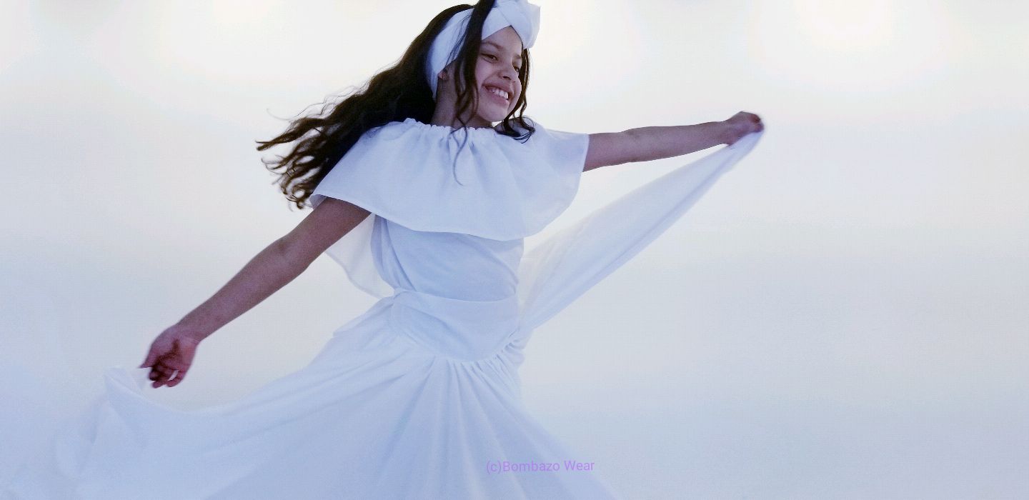 Bombazo Wear® All white Child skirt