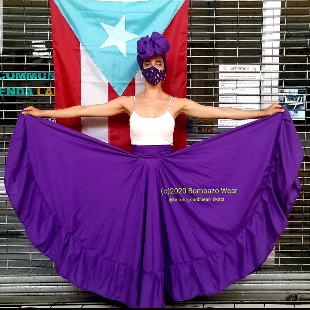 Bombazo Wear(tm) Purple Skirt