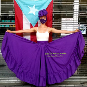 Bombazo Wear® Purple Skirt