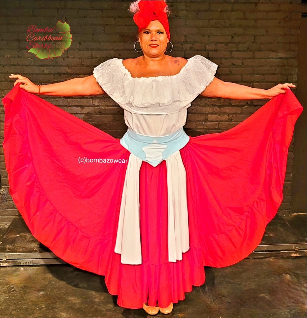 Adult PR Flag Bomba Skirt(tm)