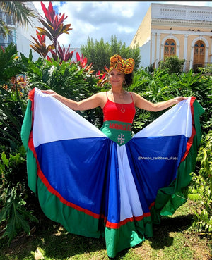 MAYAGÜEZ Bomba Caribbean Skirt