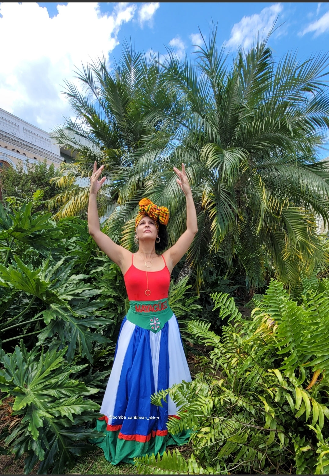 MAYAGÜEZ Bomba Caribbean Skirt