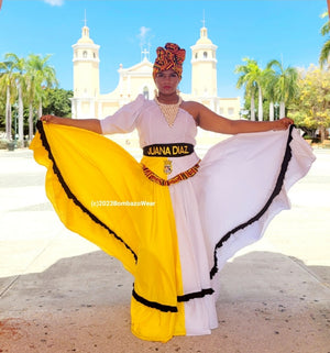 JUANA DIAZ Bomba Caribbean Skirt